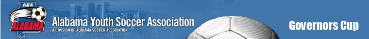 Alabama Youth Soccer Association banner
